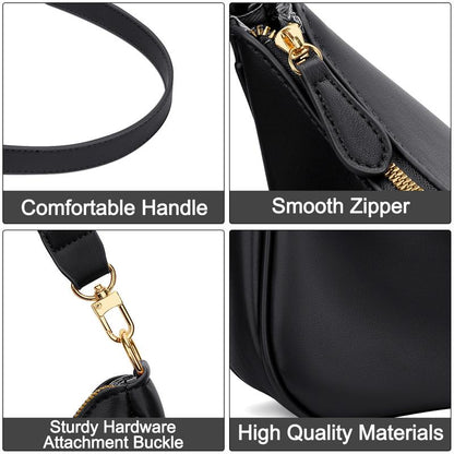 KKXIU Shoulder Bag for Women Cute Hobo Purses and Handbags Retro Clutch Underarm Purse