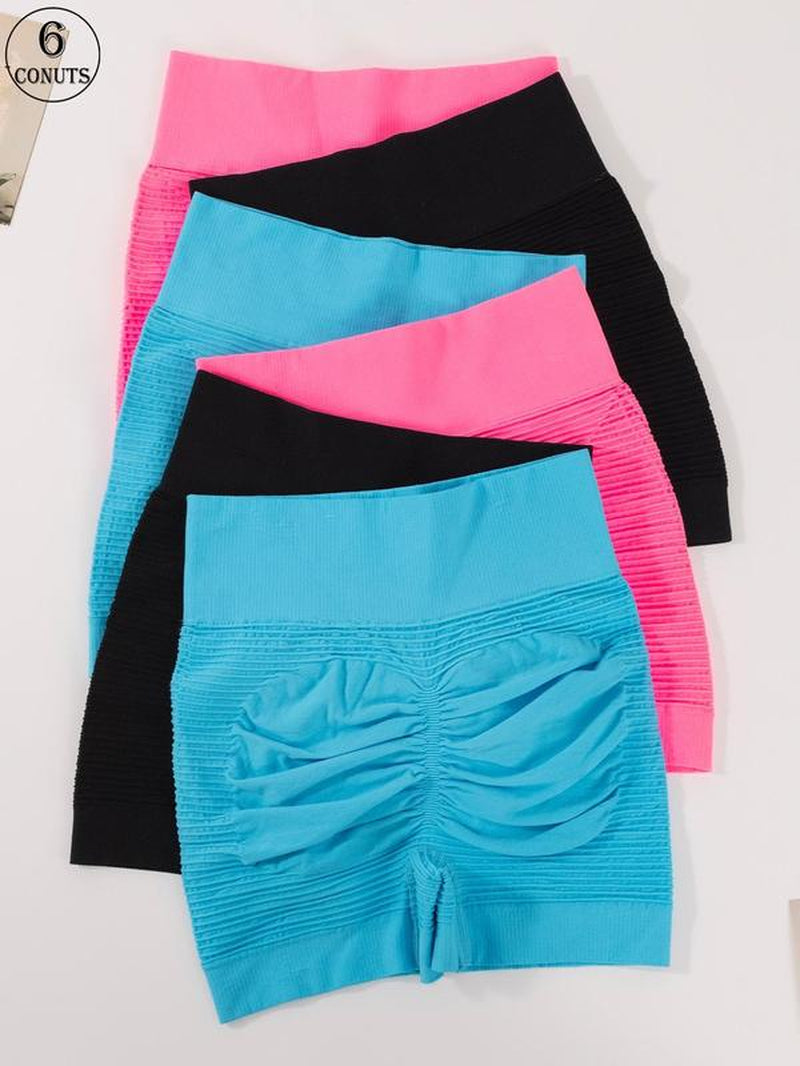 Women'S Solid Color High Waist Shapewear Shorts, Breathable Comfortable Shapewear Bottoms for Daily Wear, Ladies Shapewear Bottoms for All Seasons