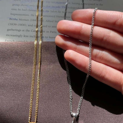 Book Lovers Necklace Jewelry Women Trendy Stainless Gold Necklace