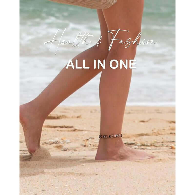 Jecanori Magnetic Copper Anklets for Women Copper Ankle Bracelet for Women 99.99% Pure Copper with Magnets for Feet & Ankles (X Shape) Fashionable Jewelry Trendy Fashionable Accessories