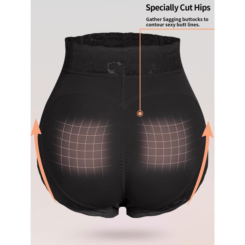 [Feelpop]Tummy Control Shaping Panties for Women High Waist Shapewear Comfortable Shapewear Quad Pants Compression