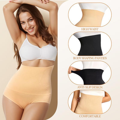 DODOGOGO Shapewear for Women - High-Waisted Shapewear Tummy Control Shorts, Faja Body Shaper, Underwear for Women