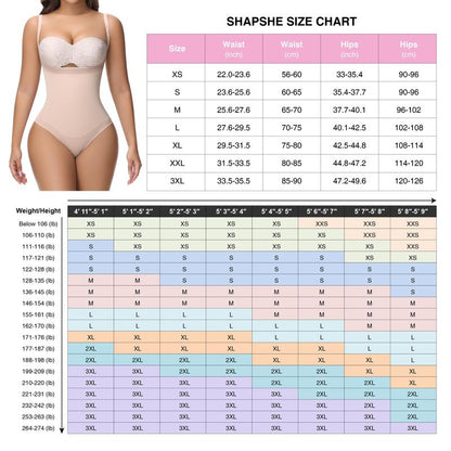 SHAPSHE Tummy Control Thong Shapewear for Women
