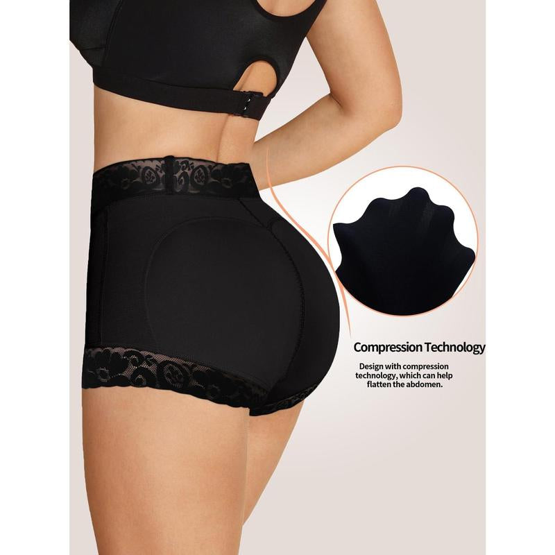 [Feelpop]Tummy Control Shaping Panties for Women High Waist Shapewear Comfortable Shapewear Quad Pants Compression