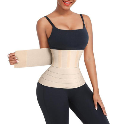 Feelingirl Snatch Me up Wrap One Size Fits up to 5XL for Women Comfortable Invisible Wrap Tummy Control Wrap Belt Gym Accessories Shapewear Tts Dealsforyoudays