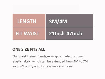 Feelingirl Snatch Me up Wrap One Size Fits up to 5XL for Women Comfortable Invisible Wrap Tummy Control Wrap Belt Gym Accessories Shapewear Tts Dealsforyoudays