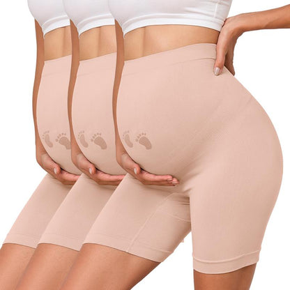 Maternity Shapewear for under Dresses over Belly Pregnancy Underwear Mid-Thigh High Waist Shorts Panties for Baby Shower Maternity Dress Maternity Underwear for All Trimester Maternity Fall Maternity Dress Maternity Clothes for Photoshoot